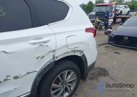 2020 Hyundai Santa Fe Sel from USA, damaged, VIN 5NMS3CADXLH195080